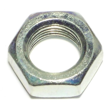 Midwest Fastener Lock Nut, 1/2"-20, Steel, Zinc Plated, 8 PK 60695